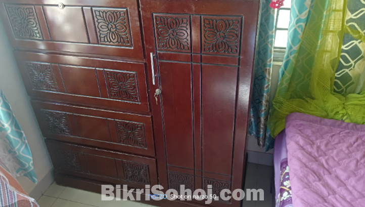 4 drawer board wardrobe